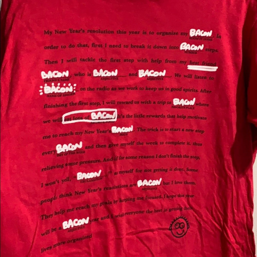 Red Graphic Tee